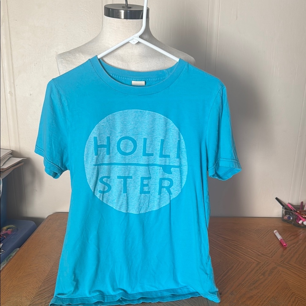 Hollister Kids Aqua Graphic Tee